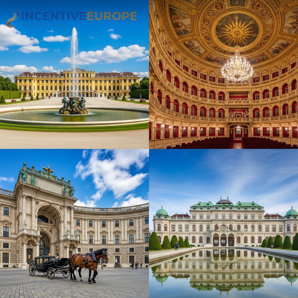 สถานที่ท่องเที่ยวเวียนนา — พระราชวังเชินบรุนน์ โอเปราเวียนนา ฮอฟบวร์ก เบลเวเดียร์