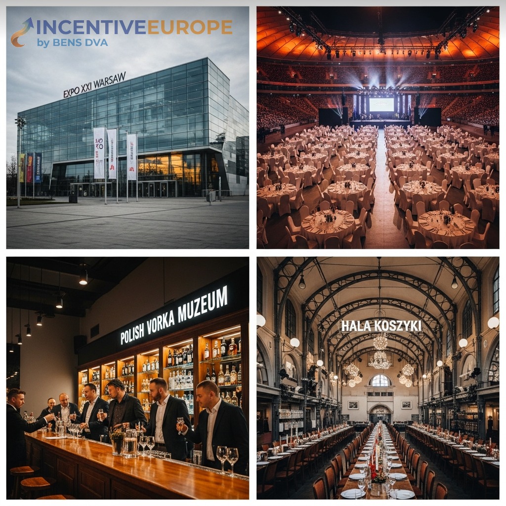 งานองค์กรวอร์ซอ — EXPO XXI สนามกีฬา Narodowy Vodka Tasting ฮาลาโคชิกี