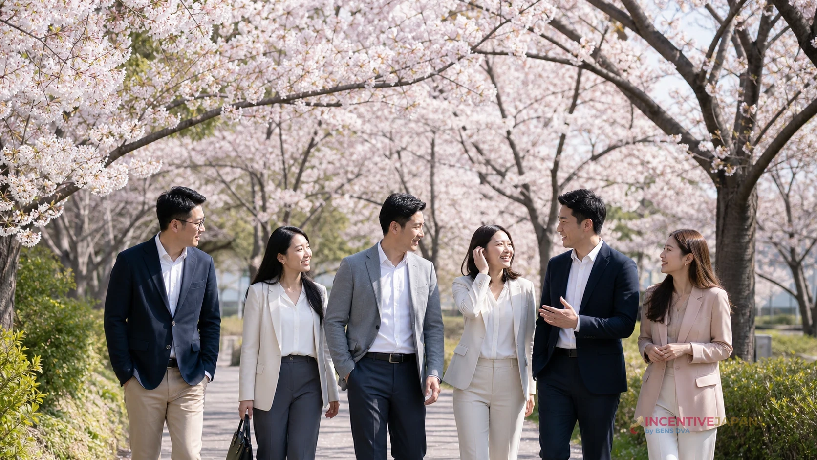 บรรยากาศญี่ปุ่นฤดูใบไม้ผลิสำหรับประกอบการวางวันทริปก่อนหรือหลัง Golden Week